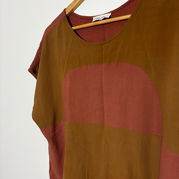 Cokluch LIME Redwood/Gold  top - size L - Picture 1 of 10
